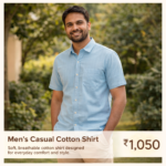 Men’s Casual Cotton Shirt
