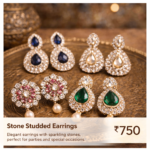 Stone Studded Earrings