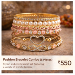 Fashion Bracelet Combo (5 Pieces)